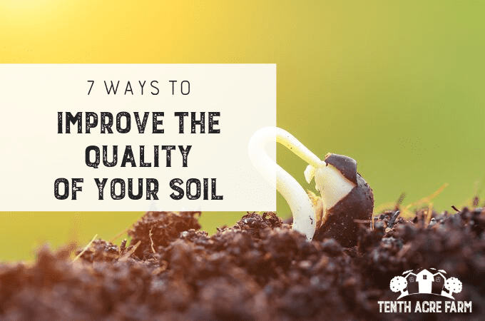 7 Ways To Improve The Quality Of Your Soil Tenth Acre Farm